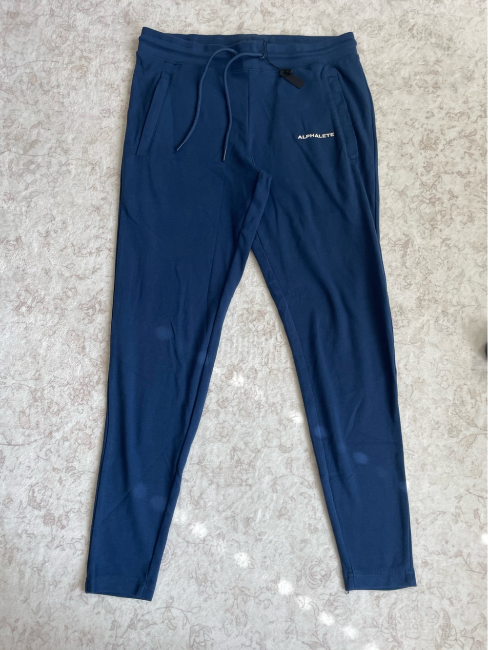Alphalete Navy Jogger-Style Performance Pants